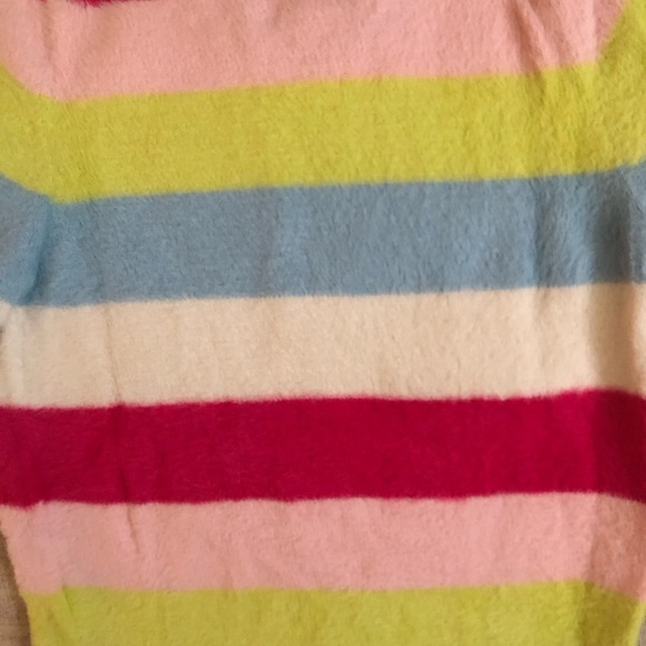 Barbie Striped Sweater NWT Girls Medium - Picture 3 of 5